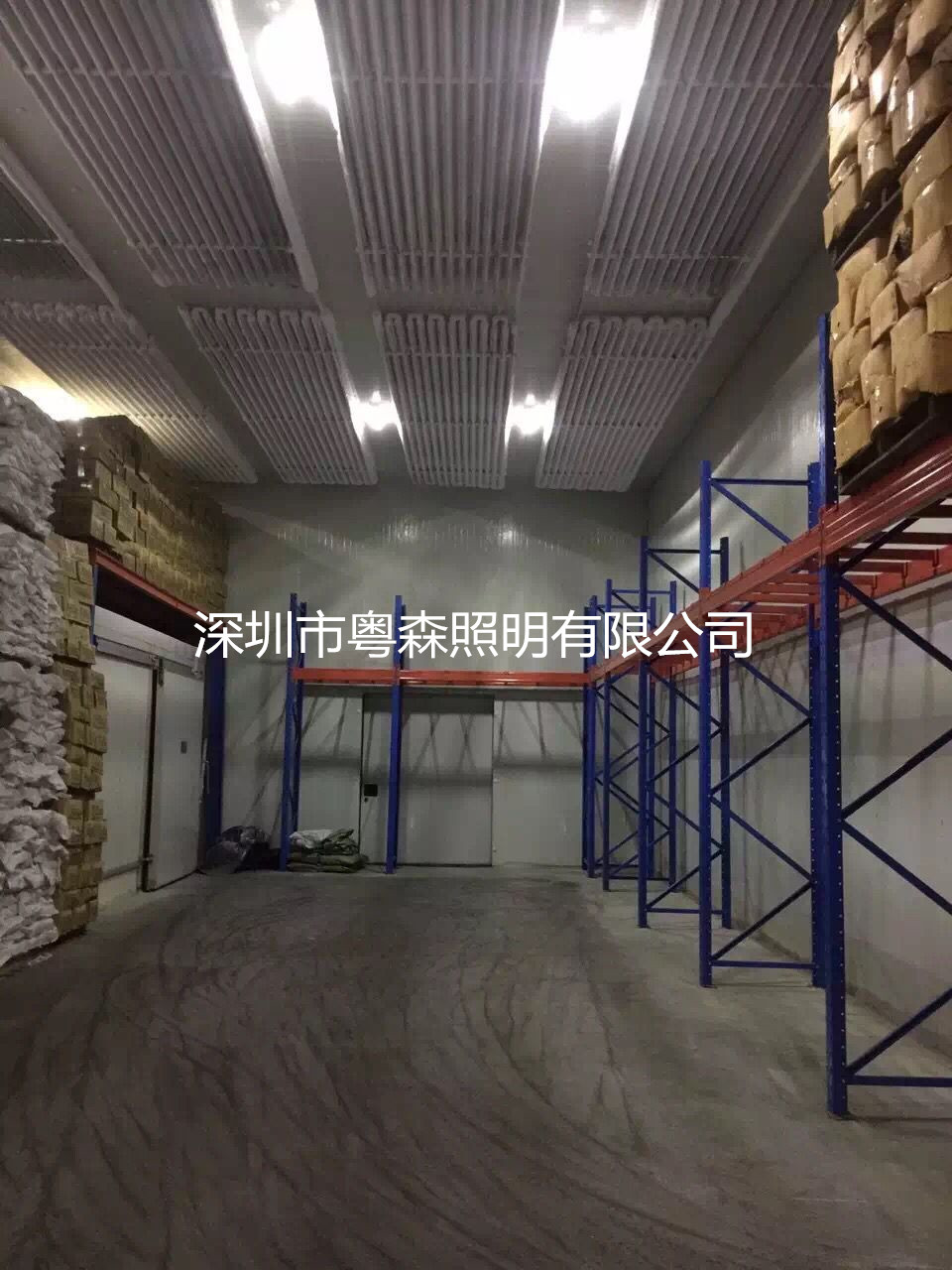 湖南岳陽某大型化工產(chǎn)品冷庫照明